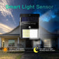 Outdoor 144 LED Solar Light Motion Sensor Waterproof Sunlight Garden Decoration Street Lights Solar Powered Lantern Wall Lamp