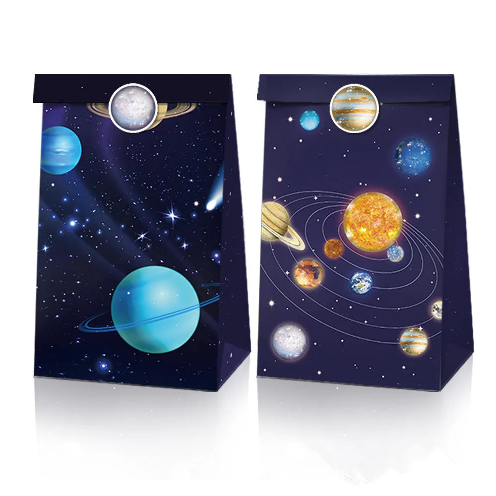 New Space Planet party Plate Napkins cups Tableware stars party for Astronaut Happy Birthday Party Supplies Universe Decorations