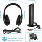 5 In 1 Headset Wireless Headphone Cordless RF Mic Radio Headset High-fidelity Sound Wireless Headset For MP3 MP4 PC TV DVD CD