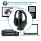 5 In 1 Headset Wireless Headphone Cordless RF Mic Radio Headset High-fidelity Sound Wireless Headset For MP3 MP4 PC TV DVD CD