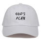 GOD'S PLAN Dad Hat 100% Cotton Aubrey Drake Hit Singles embroidery Baseball Cap Snapback Unisex Summer outdoor leisure caps