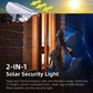77 LED Solar Light Motion Sensor Security Dummy Camera Wireless Outdoor Flood Light IP65 Waterproof Lamp 3 Mode For Home Garden