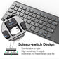 Slim 2.4G Wireless Keyboard with Touchpad Mouse Number Numeric USB Wireless Keypoard for Android Windows Desktop Laptop TV Box