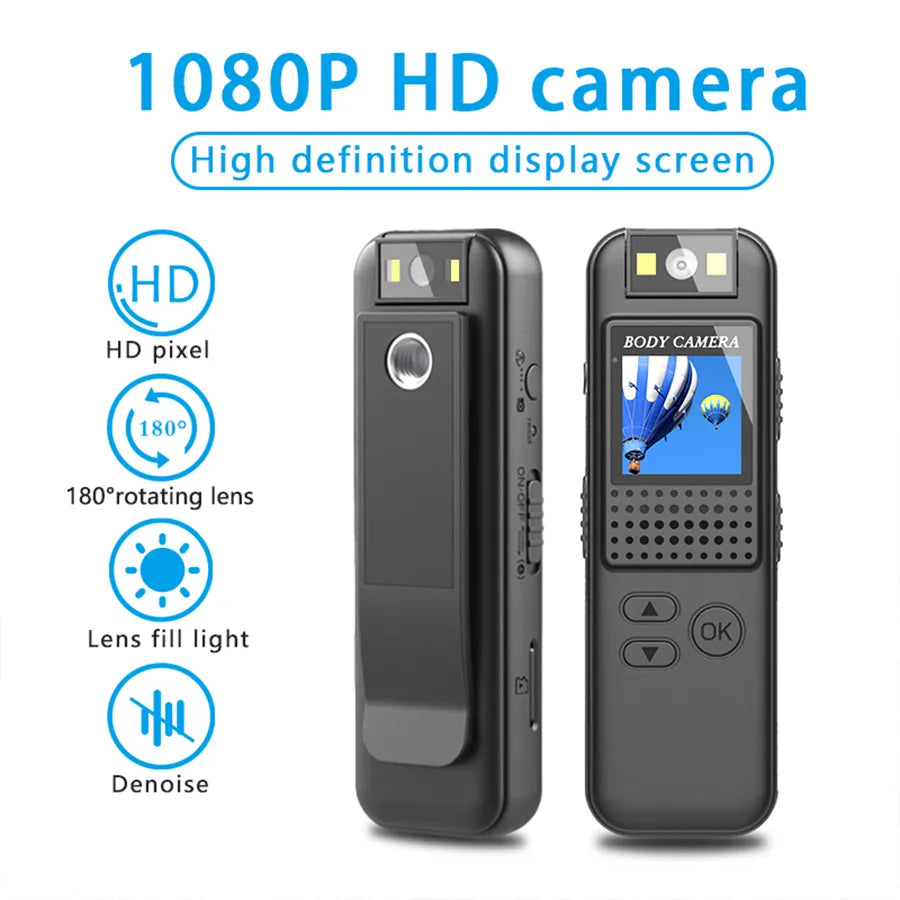Mini video recorder, high-definition magnetic suction video pen, police law enforcement recorder, mini digital camera
