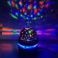 Star Projector Lamp Usb Powered Colorful Rotating Magical Ball Light Car Atmosphere Lamp KTV Bar Disco DJ Party Stage Light