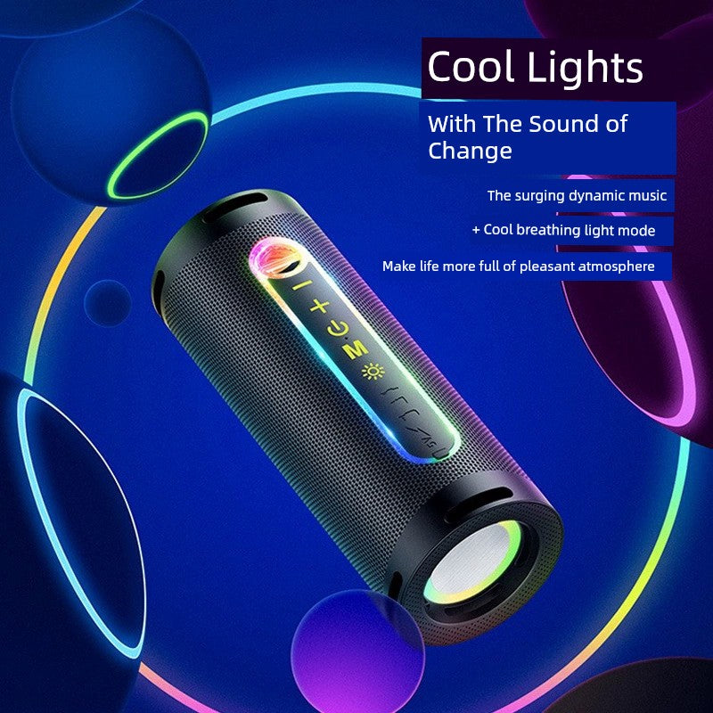 Waterproof Wireless Bluetooth Speaker High Sound Quality Overweight Extra Bass Small Audio Player Stereo 3D Surround